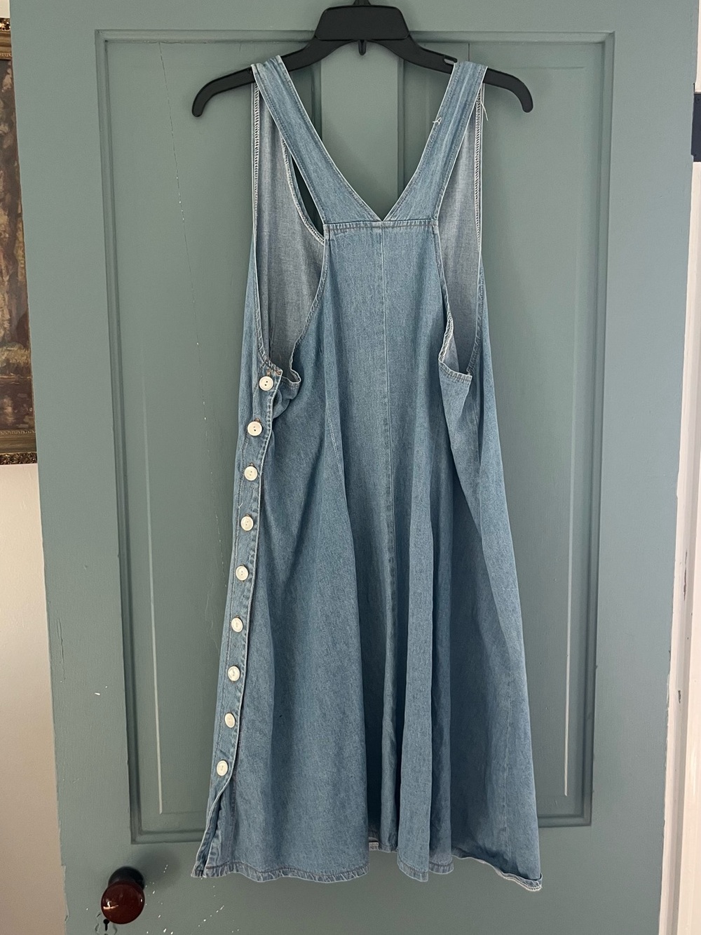 Denim Jumper - Light Blue